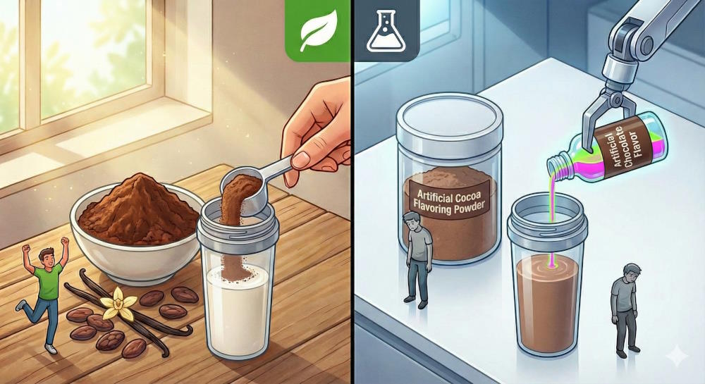 Natürliche vs. künstliche Aromen