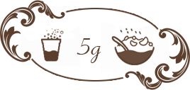 5 g Ashwagandha-Pulver mit Wasser, Saft, Shakes oder Milch vermischen
