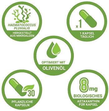 Garantierte Qualität Astaxanthin Anastore