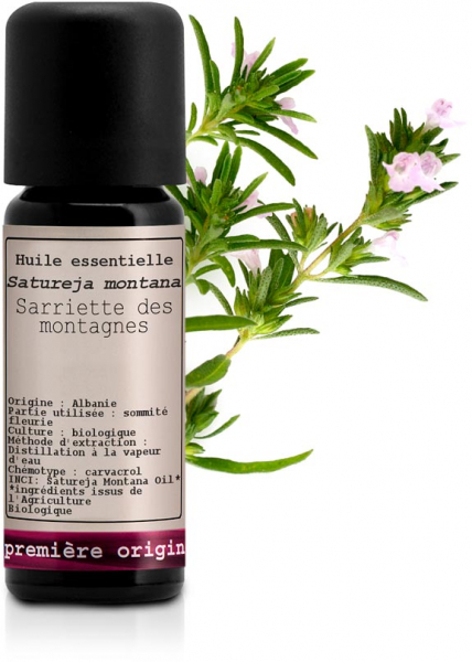 Bio-Bohnenkraut &auml;therisches &Ouml;l von H&eacute;v&eacute;a