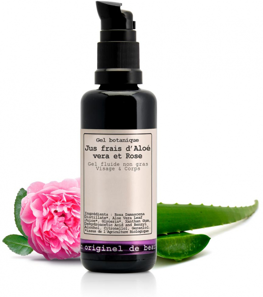 Bio-Aloe Vera und Rose