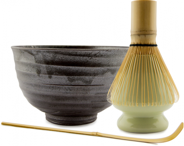 Matcha-Tee-Satz