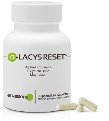 α-LACYS RESET® Regelt und verbessert die Leistung spürbar 