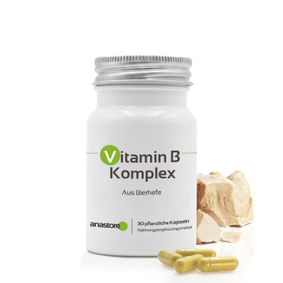 Vitamine B1, B2, B3, B5, B6, B8, B9 und B12
