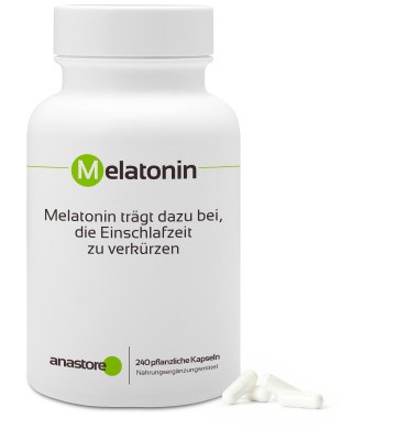 Melatonin tr&auml;gt dazu bei, die Einschlafzeit zu verk&uuml;rzen