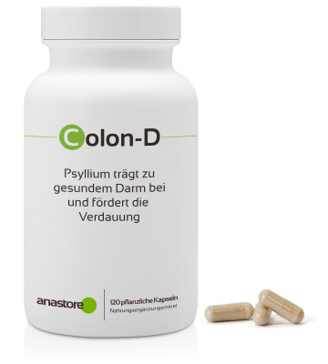 Eine Kombination aus Milchsäurebakterien, Psyllium, Traube und Acerola