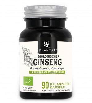 Biologischer Ginseng